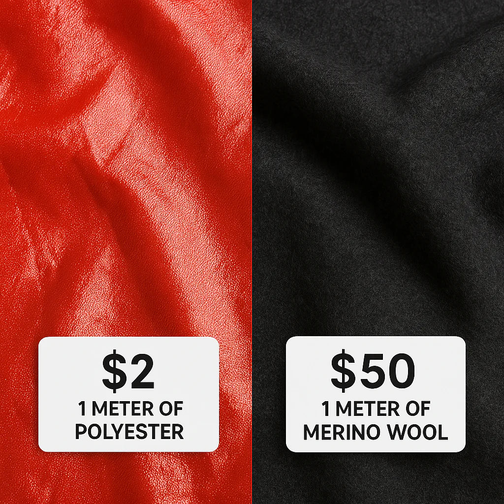 Sourced like a Loro Piana suit. Built for the gym.